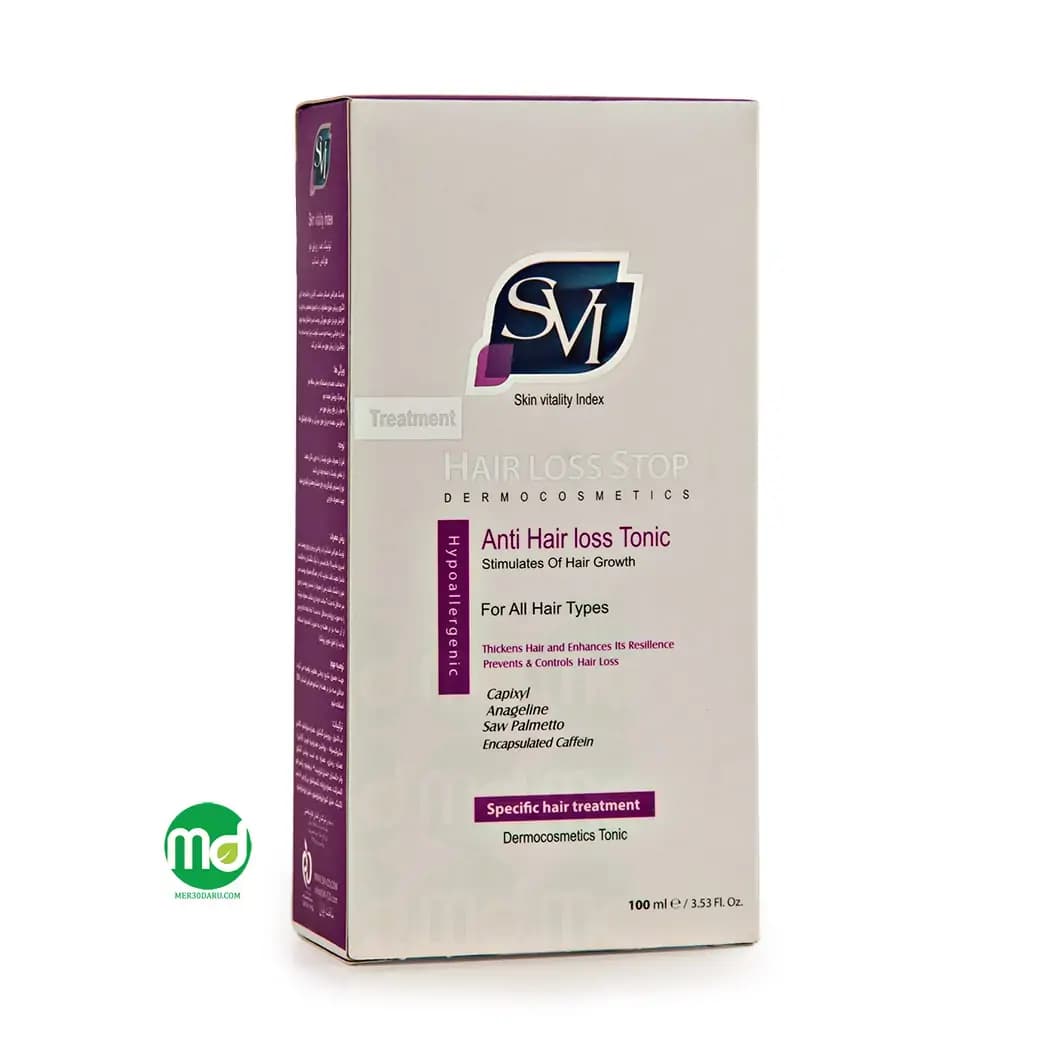 تونیک اس وی آی ضد ریزش و تقویت کننده مو