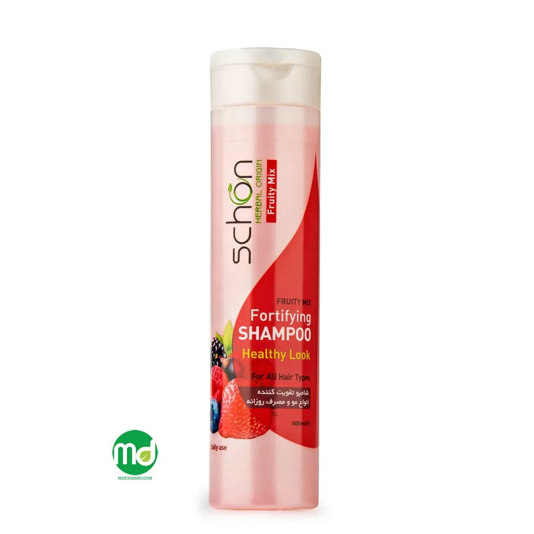 شامپو تقویت کننده مو شون مدل fruity mix