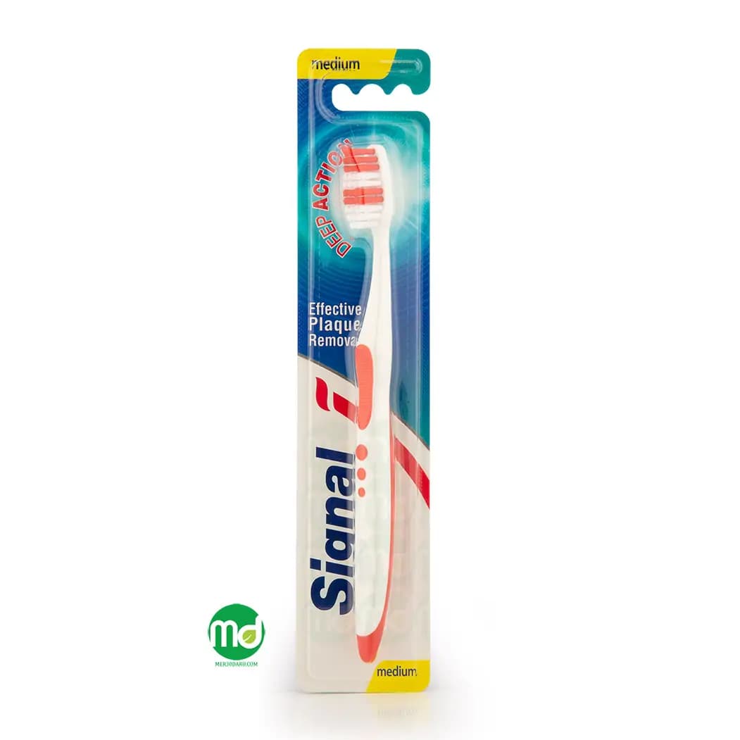 مسواک سایز متوسط سیگنال مدل دیپ اکشن