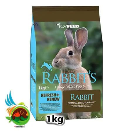 غذای خرگوش تاپ فید مدل Daily Pellet وزن ۱ کیلوگرم