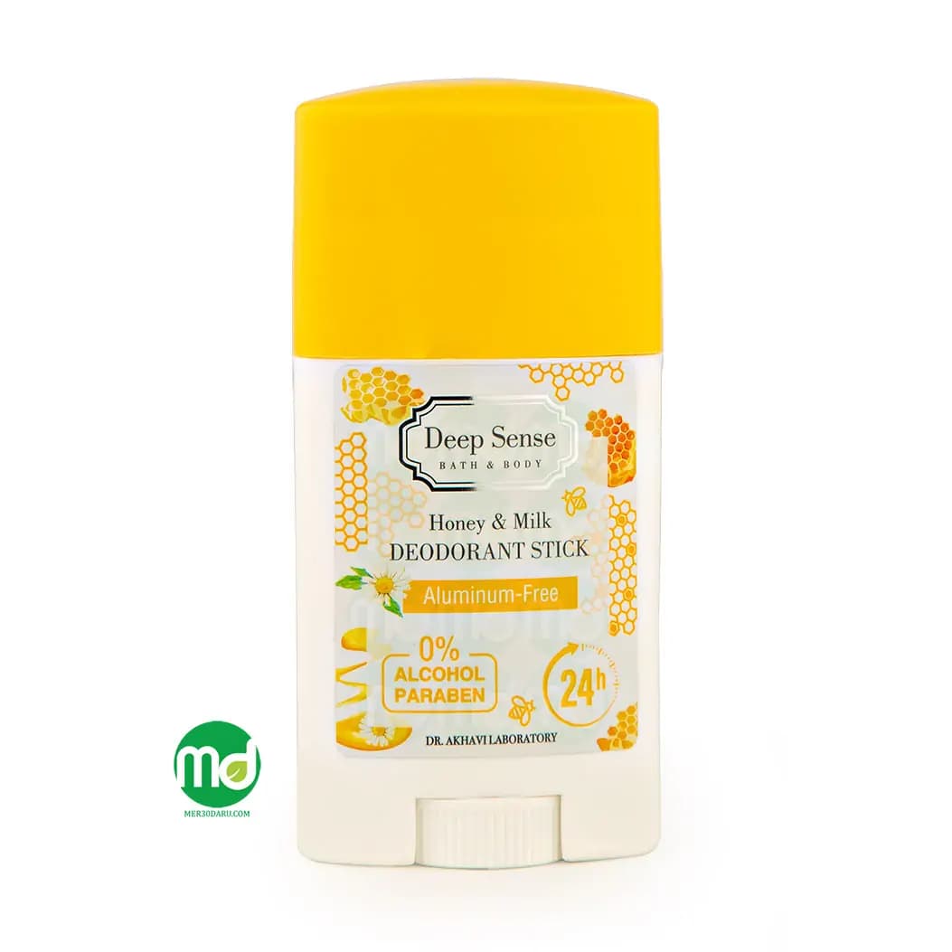 دئودورانت خوشبو کننده بدن دیپ سنس مدل HONEY AND MILK