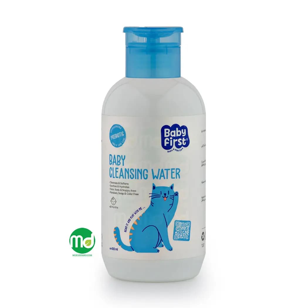 محلول پاک کننده کودک بیبی فرست بدون نیاز به آبکشی 400ml