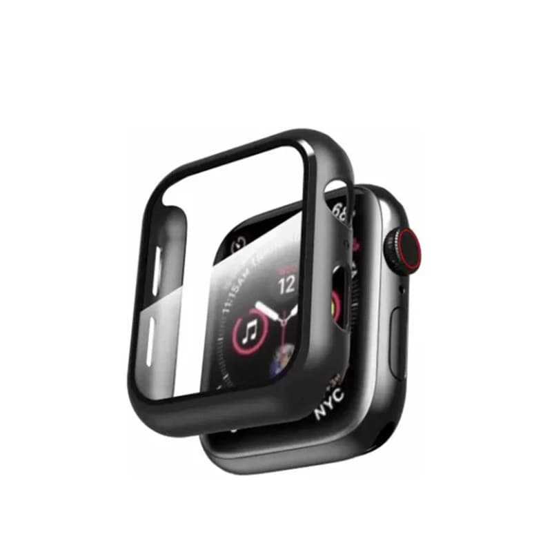 کاور اپل واچ سری SE 2021 سایز 41 میلی متری مدل Tempered Glass Case