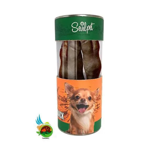 تشویقی سگ پاچه بره سویل پت مدل Mini Lamb bone Trotter Snack تعداد ۳ عدد