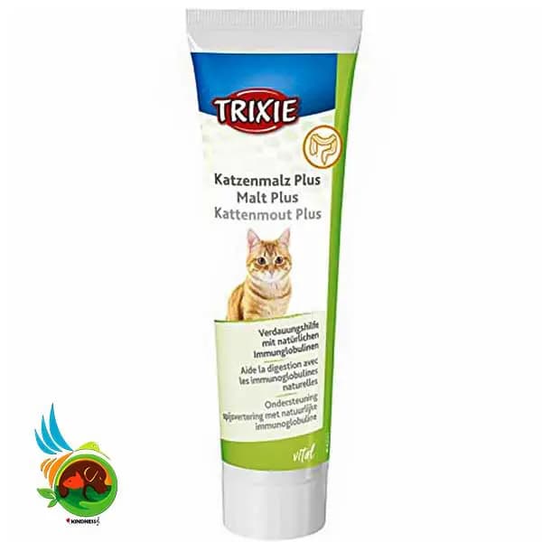 مالت گربه مویتامینه تریکسی مدل Trixie Katzenmalz plus وزن ۱۰۰ گرم