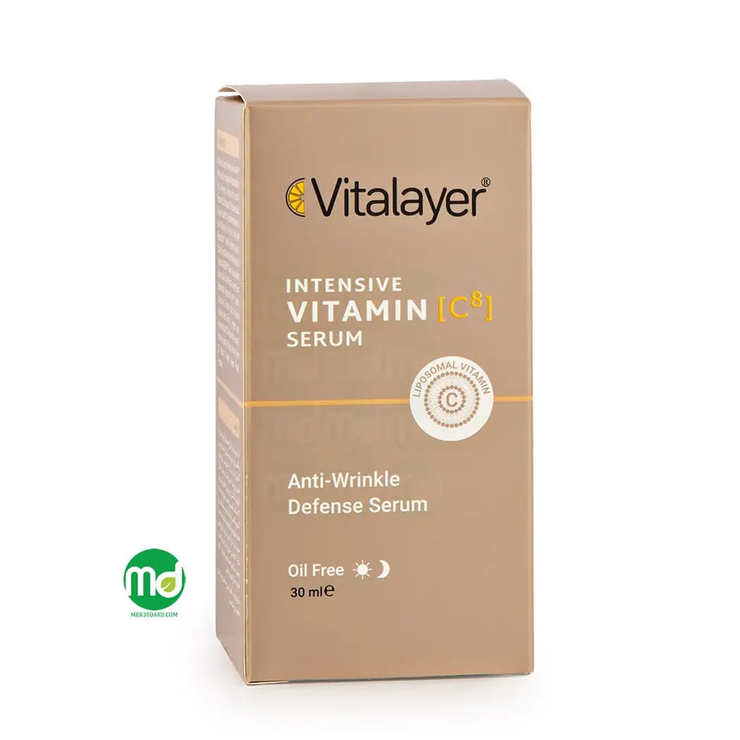 سرم ویتامین C ویتالیر دارای خاصیت آنتی اکسیدانی قوی 30ml