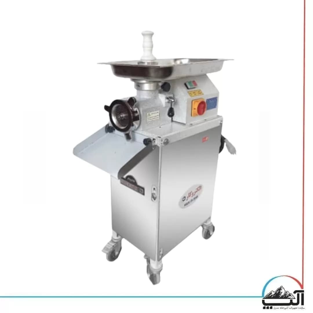 چرخ گوشت الکتروکار 32 تسمه ای ضامن عقب