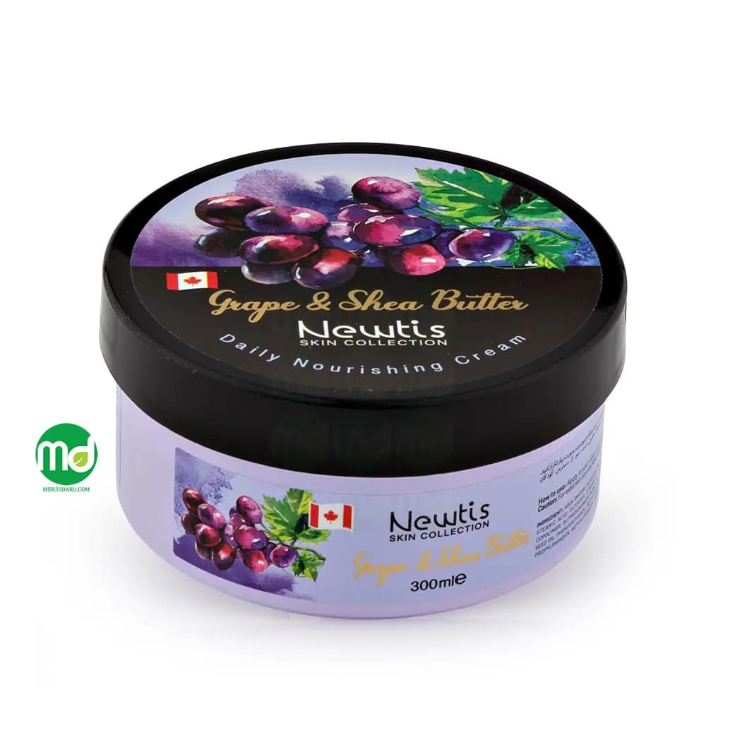 کرم کاسه ای مرطوب کننده هسته انگور نیوتیس