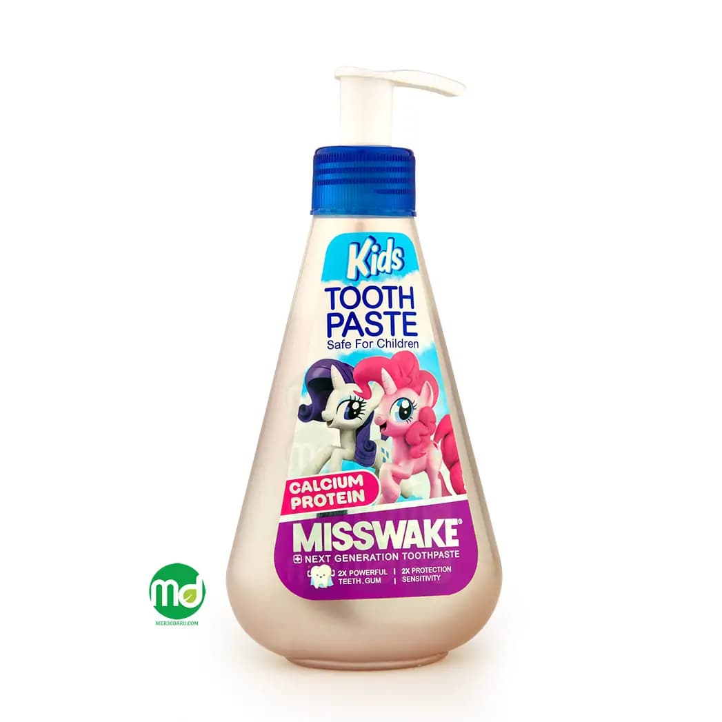 خمیر دندان ژله ای پمپی میسویک حاوی کلسیم و پروتئین