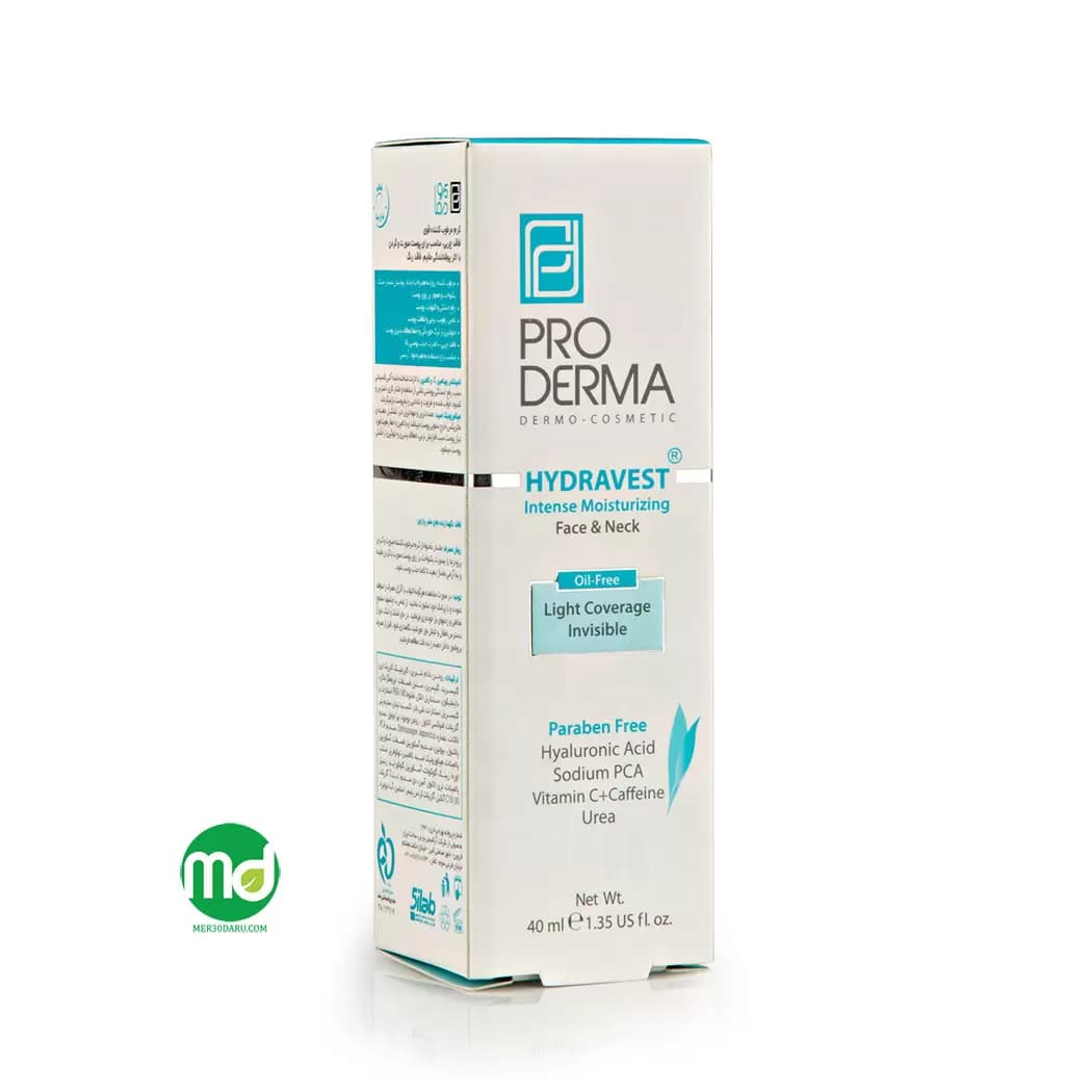 کرم نرم و مرطوب کننده قوی پرودرما مناسب صورت و گردن