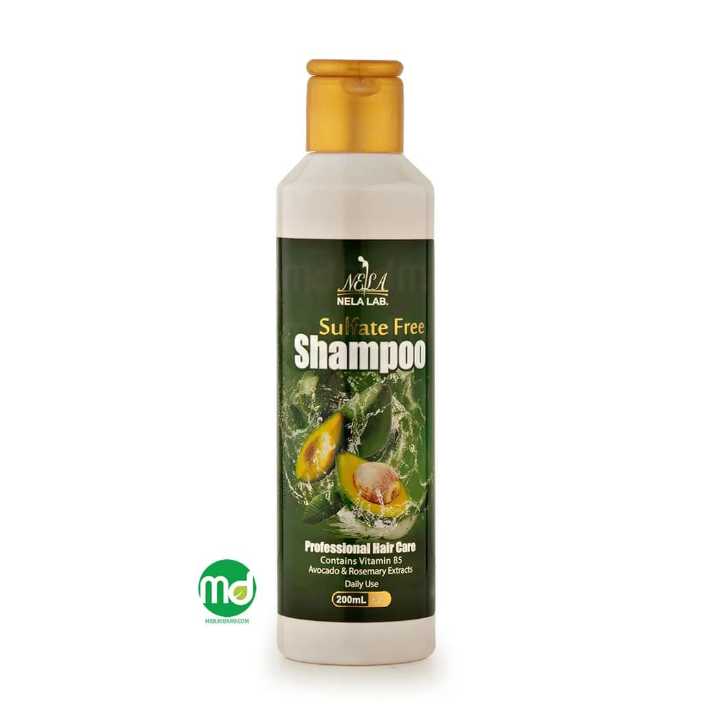 شامپو روزانه فاقد سولفات نلا مخصوص انواع مو 200ml