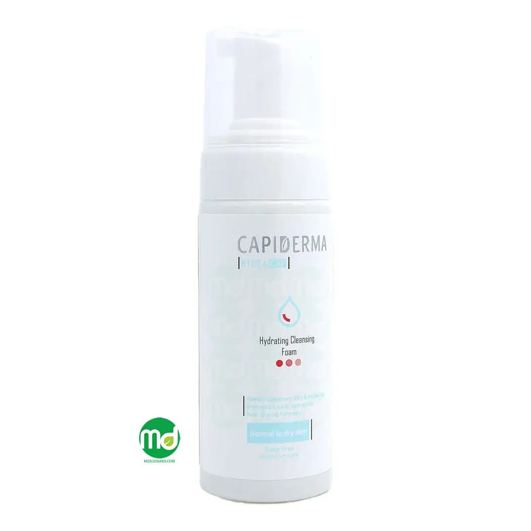فوم شستشو صورت کپیدرما مناسب پوست نرمال تا خشک 150ml