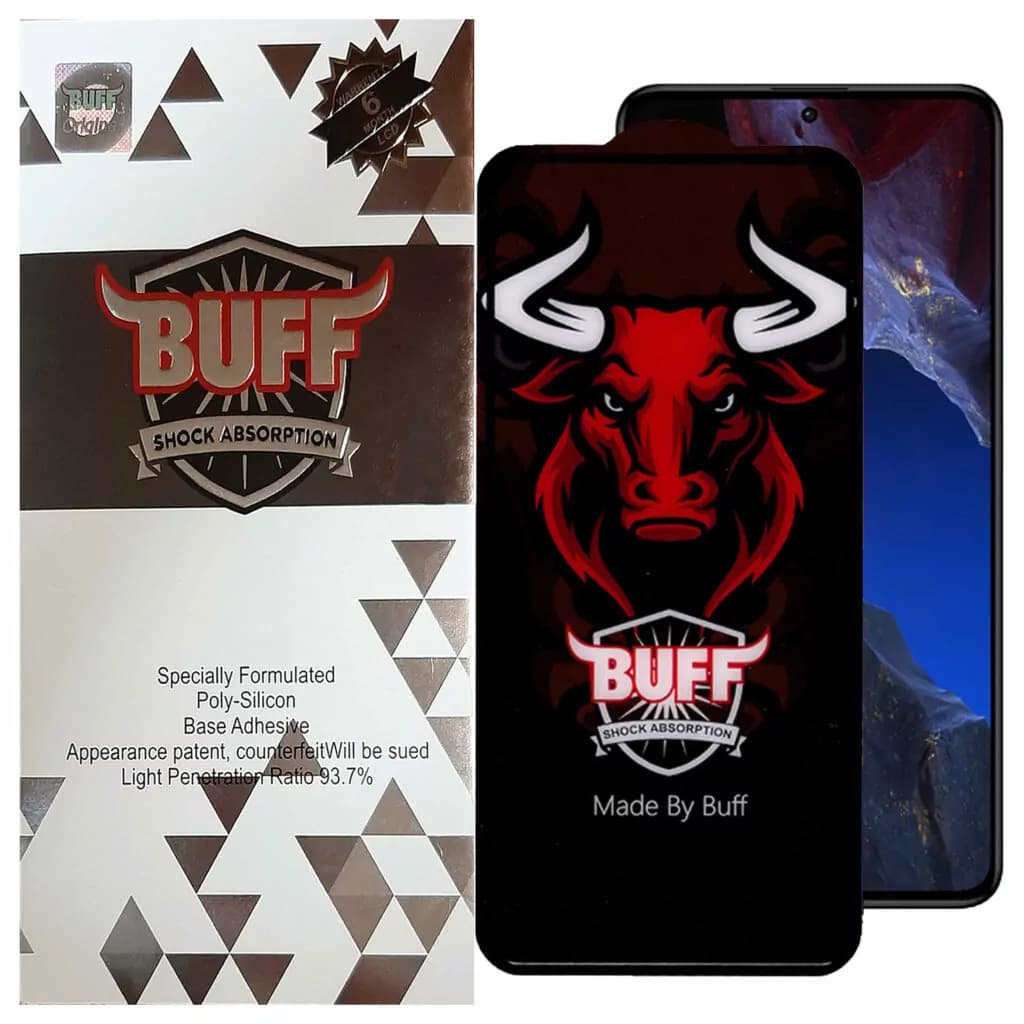 محافظ صفحه نمایش سرامیکی بوف مدل Ceramic Pro-G مناسب برای گوشی موبایل شیائومی Poco F5 Pro / F5 / Redmi Note 12 Turbo
