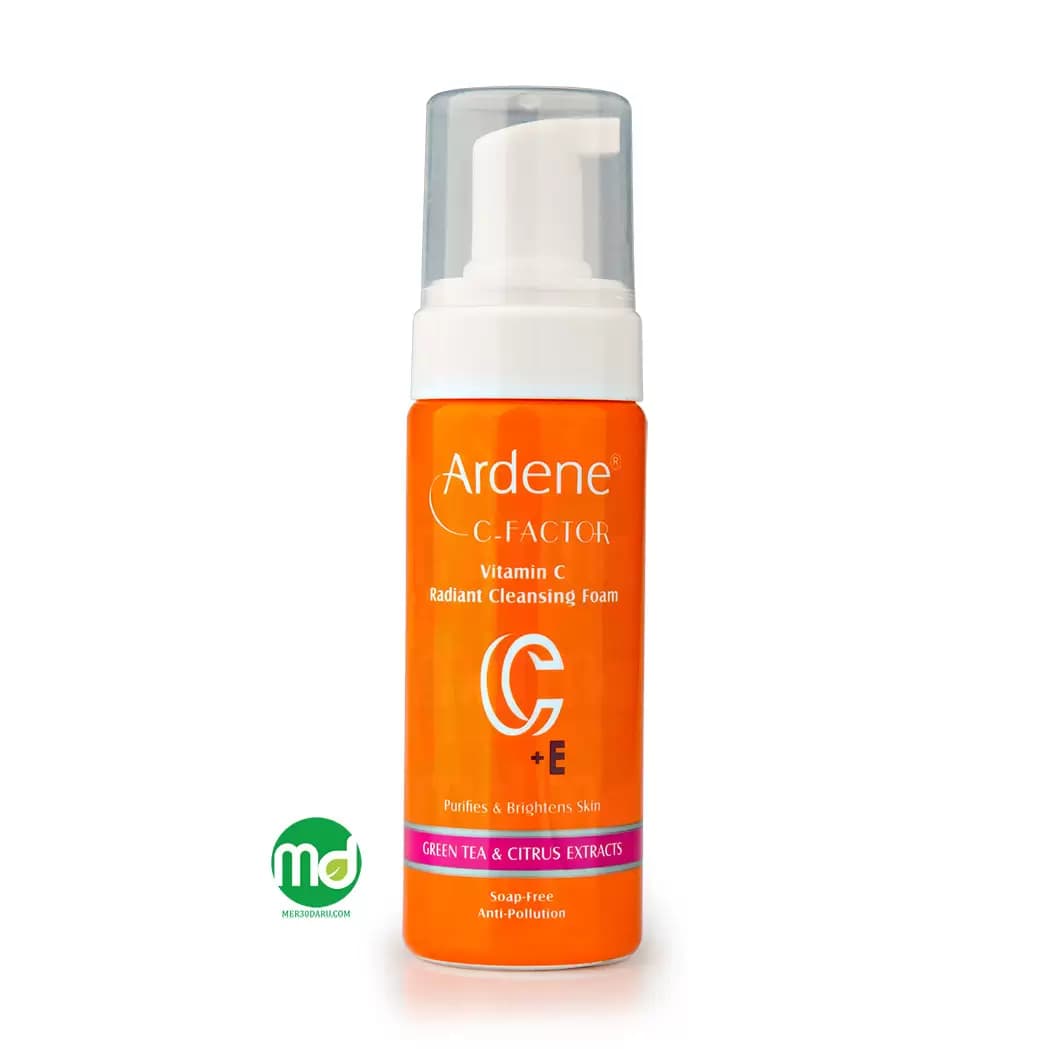 فوم شستشو صورت آردن حاوی ویتامین C