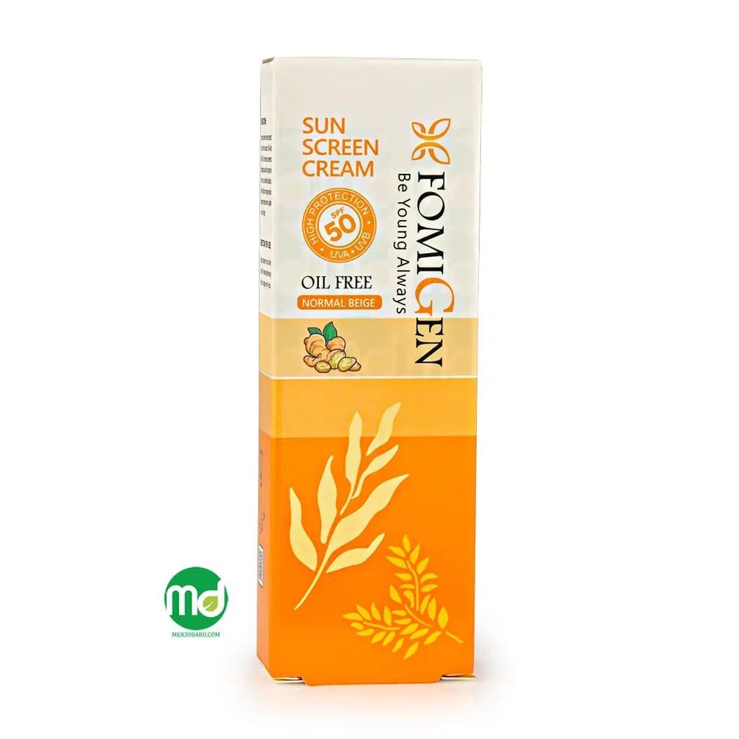 کرم ضد آفتاب رنگی فومیژن SPF 50 برای پوست چرب