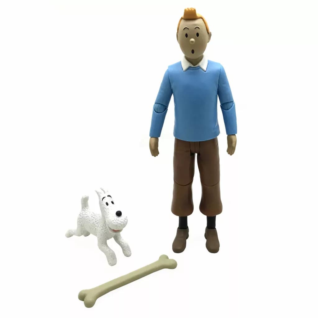 اکشن فیگور طرح تن تن و میلو مجموعه 2 عددی