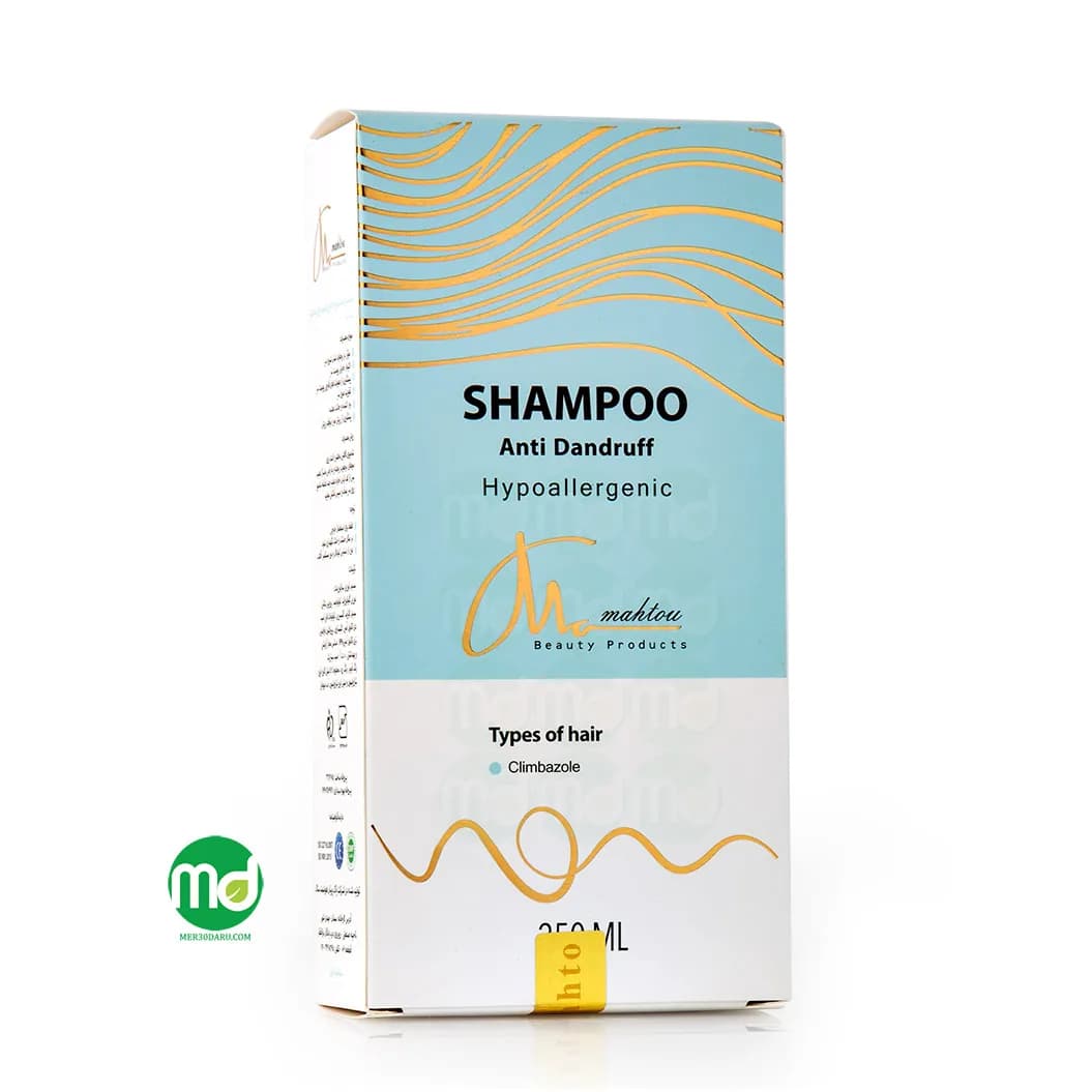 شامپو ضد شوره انواع مو ماهتو حاوی کلیمبازول 250ml