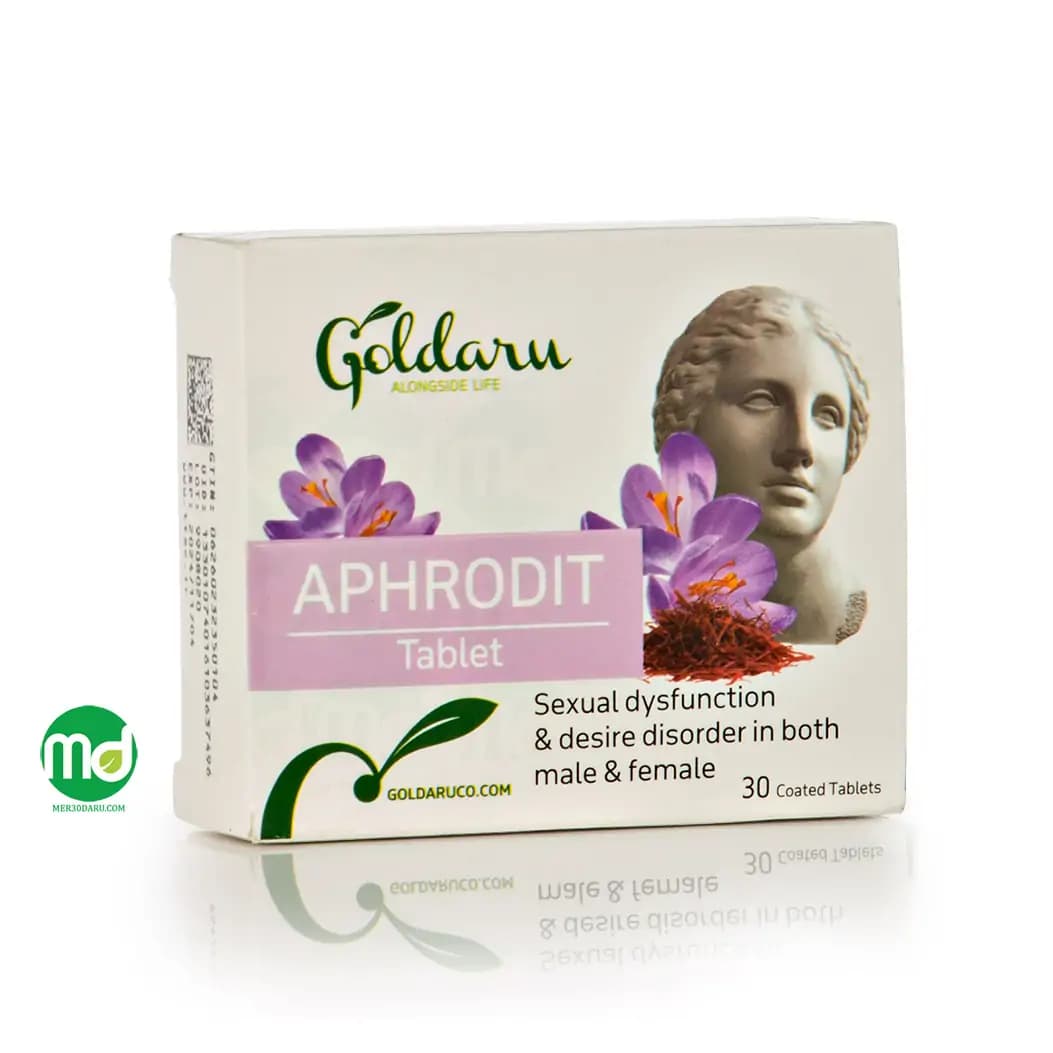 قرص آفرودیت گل دارو رفع اختلالات ناتوانی ها