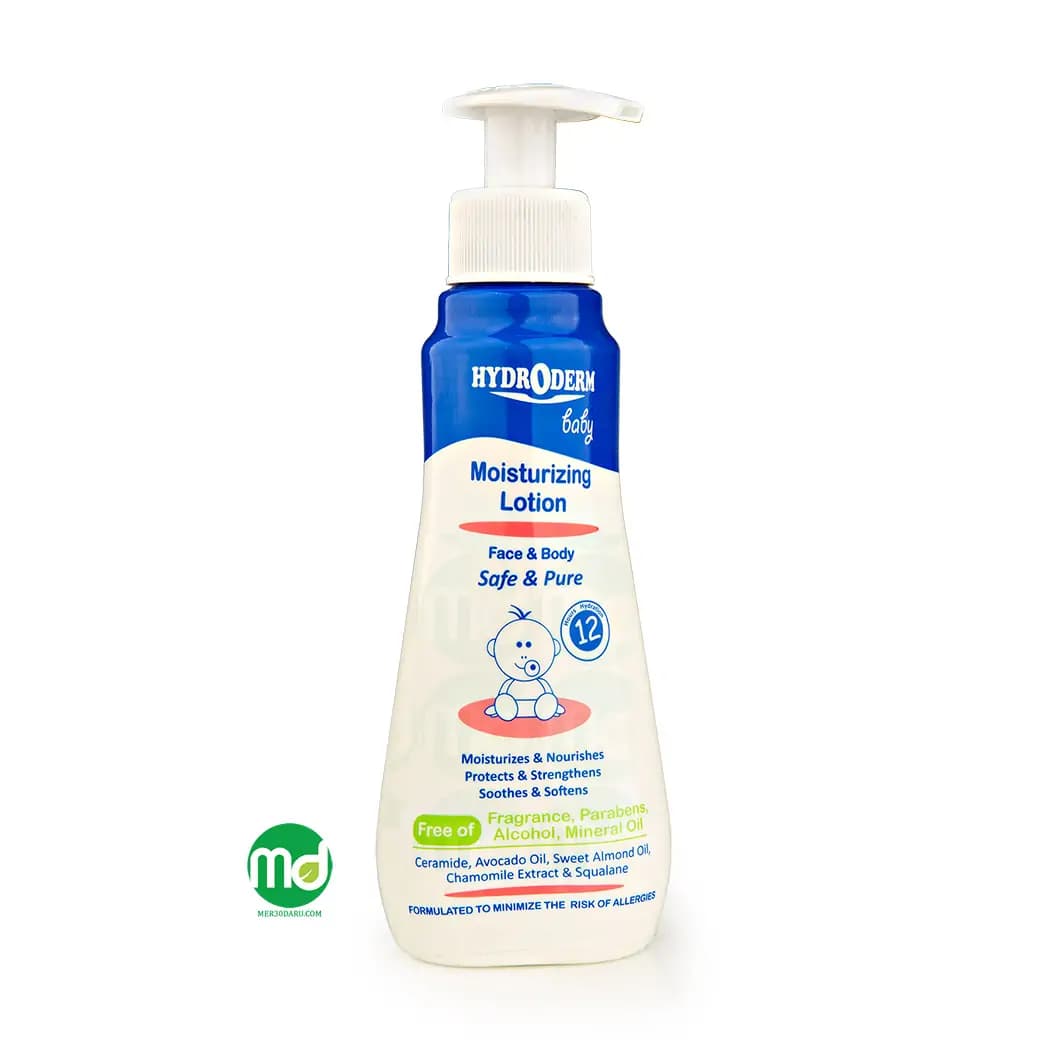لوسیون مرطوب کننده کودک صورت و بدن هیدرودرم