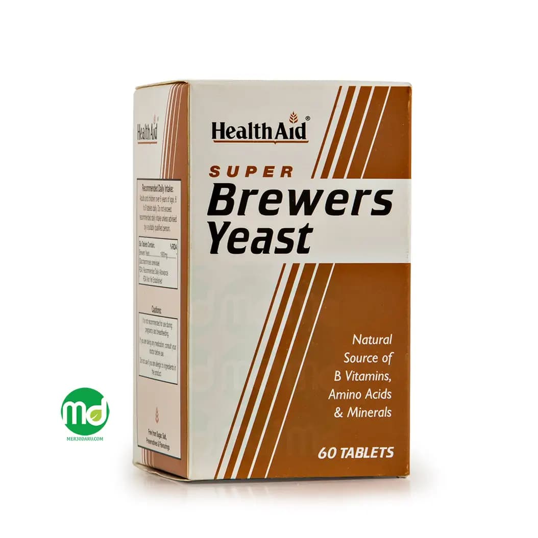 قرص مخمر آبجو هلث اید 60 عدد کمک به افزایش اشتها