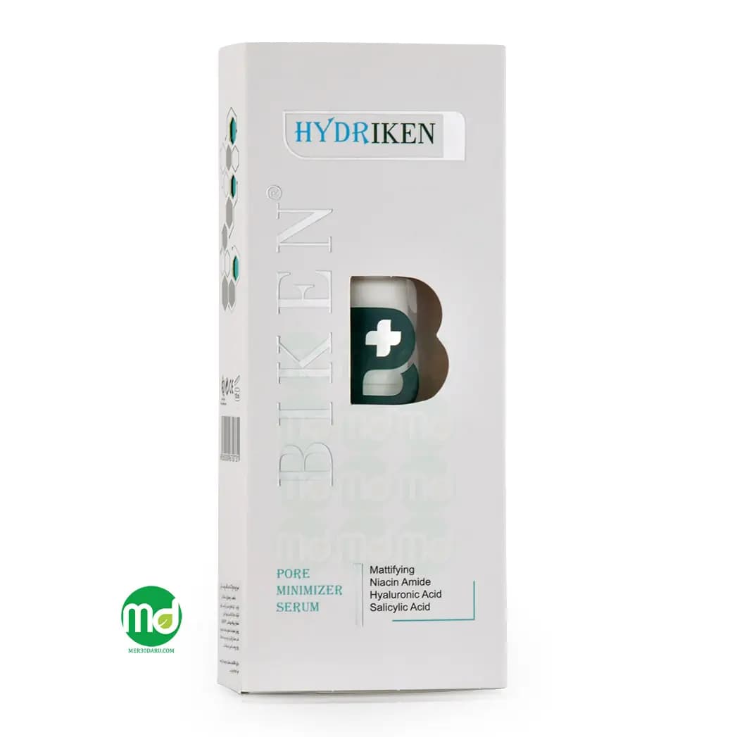 سرم جمع کننده منافذ پوست بیکن حاوی نیاسینامید 40ml