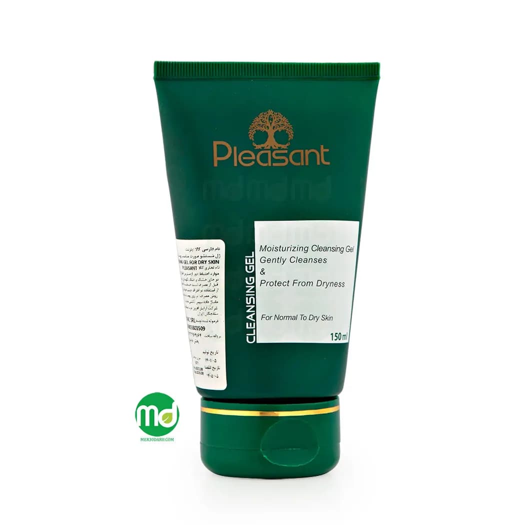 ژل شستشو صورت پلزنت برای پوست نرمال تا خشک 150ml