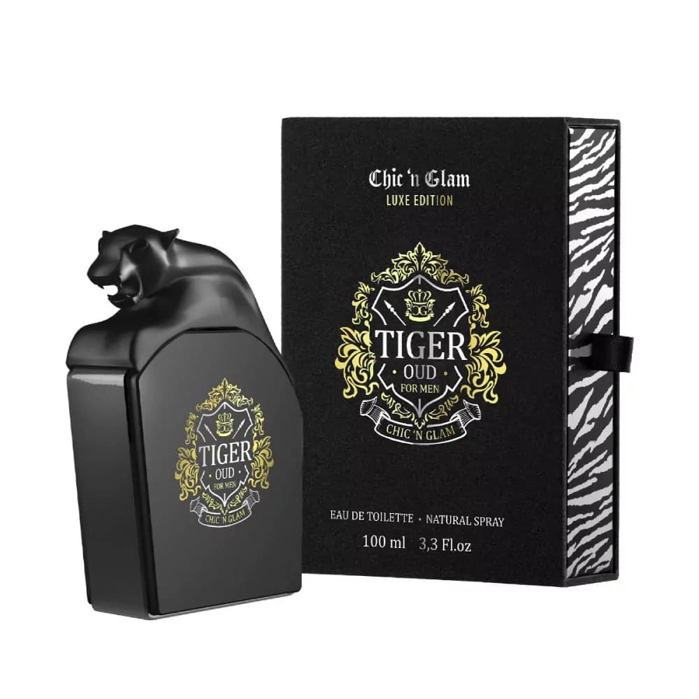 ادو پرفیوم مردانه چیکن گلم مدل Tiger Oud با رایحه گرم حجم 100 میلی لیتر