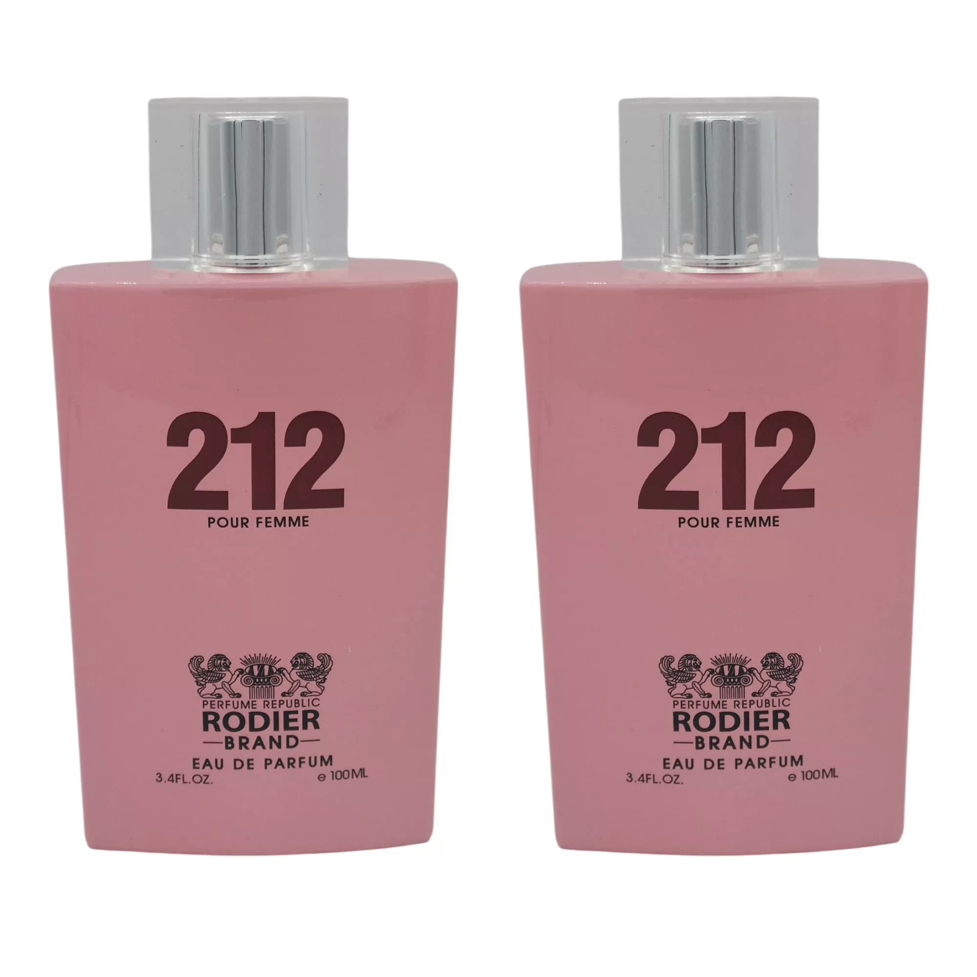 ادوپرفیوم زنانه رودیر مدل 212 با رایحه گرم حجم 100 میلی‌لیتر مجموعه دو عددی