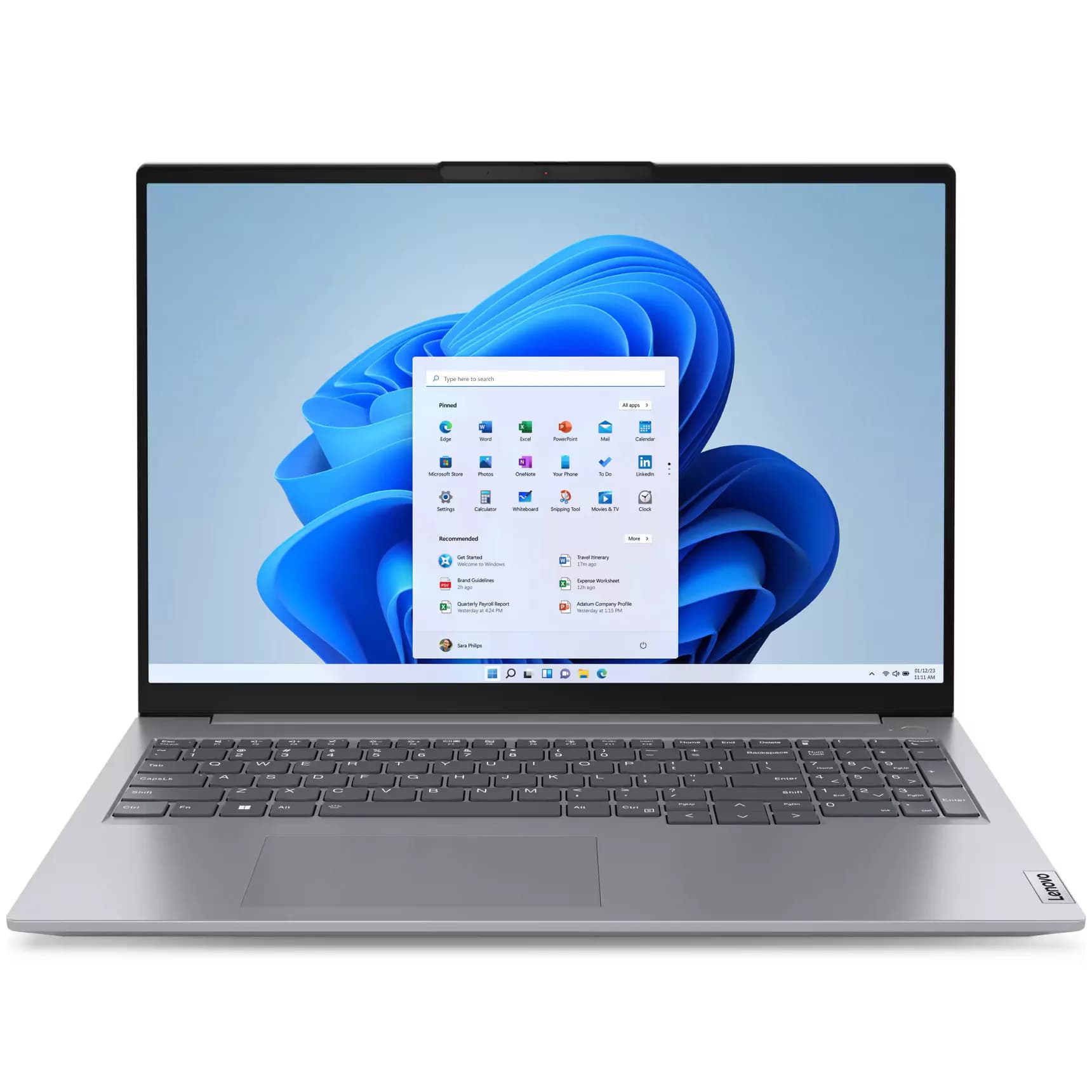 لپ تاپ 16 اینچی لنوو مدل ThinkBook 16 G6 ABP-R5 7430U-16GB DDR4-512GB SSD-IPS-Backlit-Fingerprint
