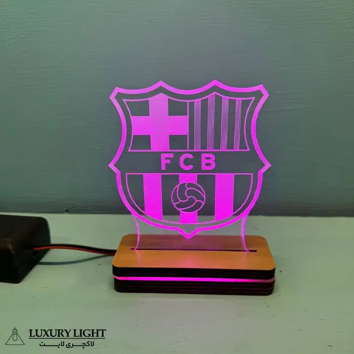 چراغ خواب طرح تیم بارسلونا