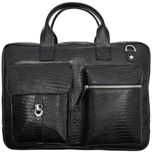 کیف اداری و لپ تاپ چرم طبیعی LB442