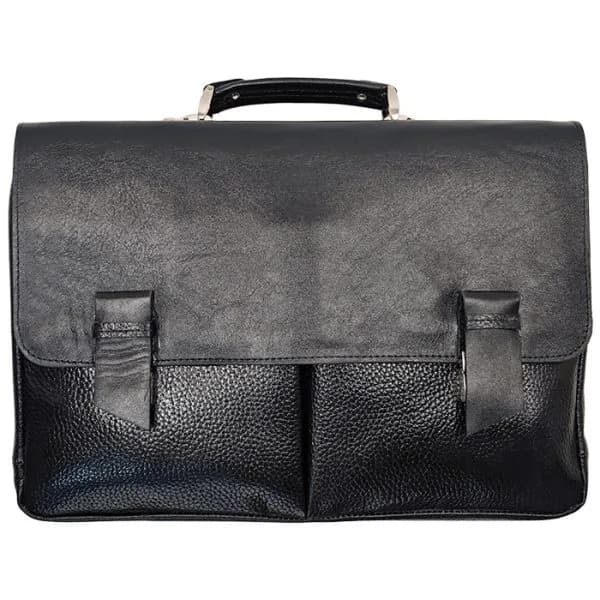 کیف اداری یک طبله چرم دو قفل LB429