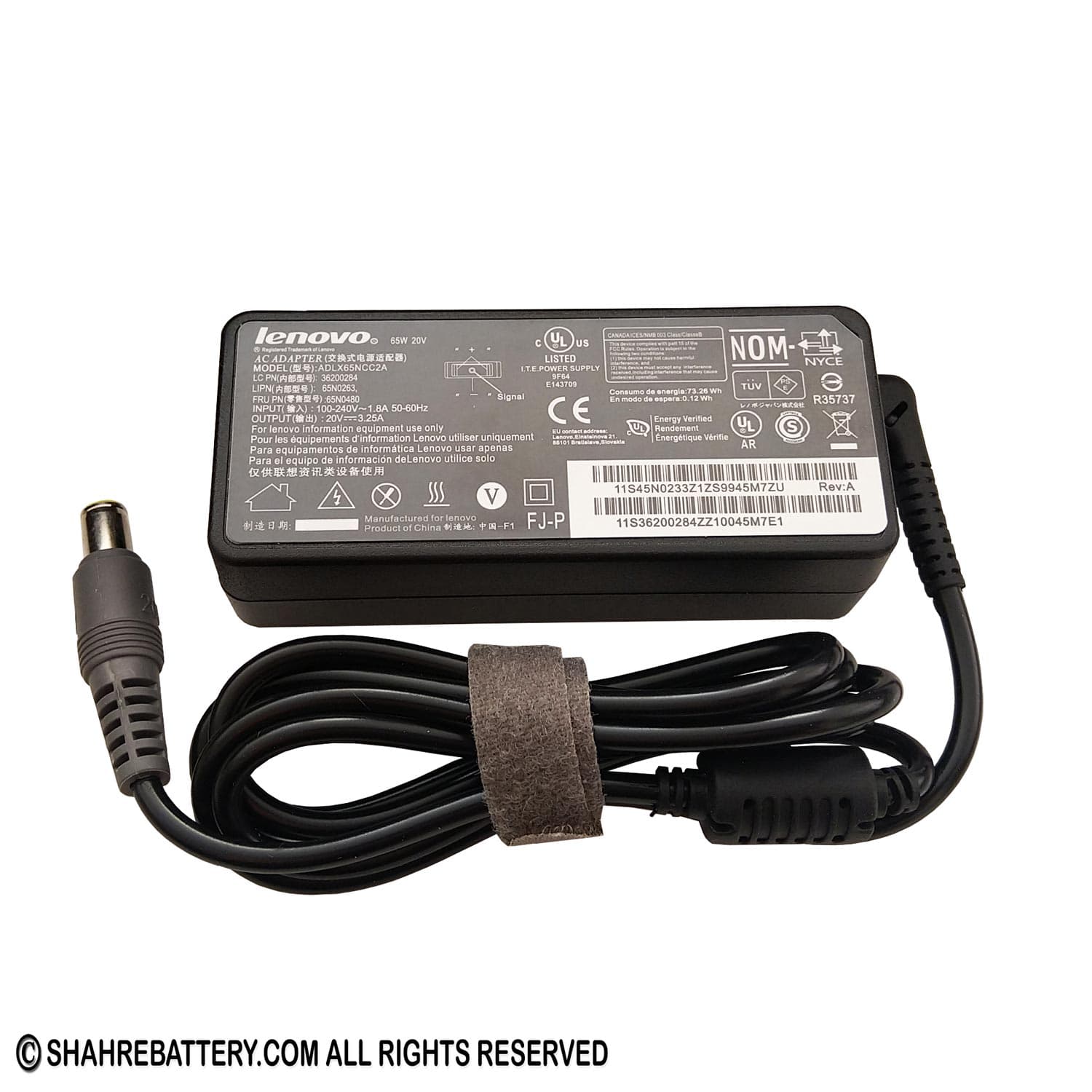 شارژر اورجینال لپ تاپ لنوو LenovoThinkPad E430 E530