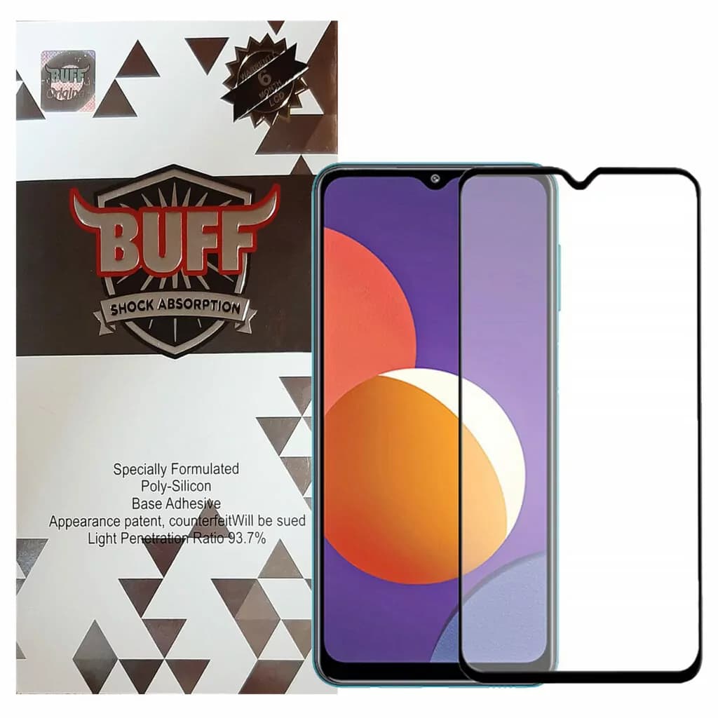 محافظ صفحه نمایش 5D بوف مدل F33-G مناسب برای گوشی موبایل سامسونگ Galaxy M12 / A12