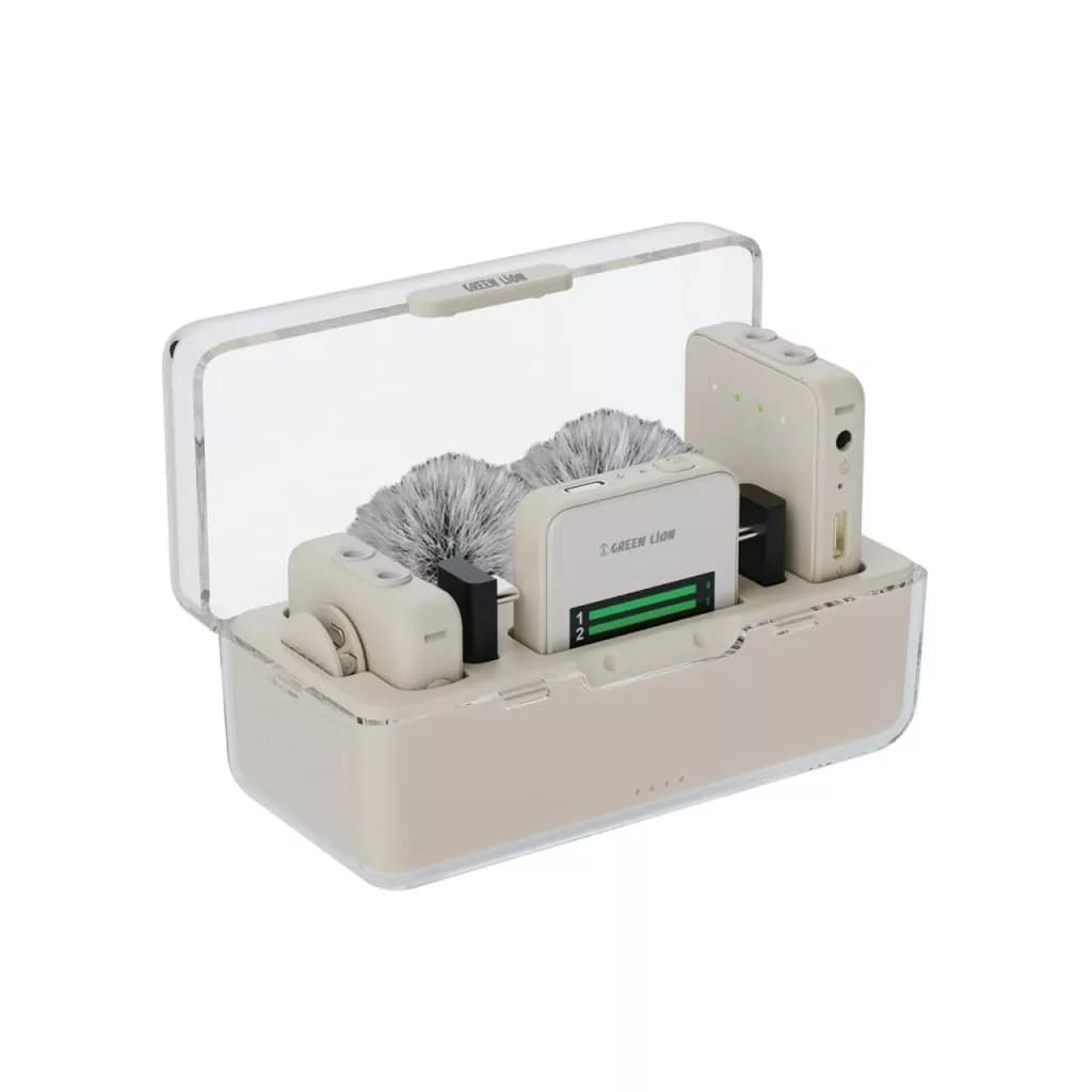 میکروفون یقه ای حرفه ای گرین لاین Green Lion GLM-Professional Wireless Mic GNPGLMMICBK