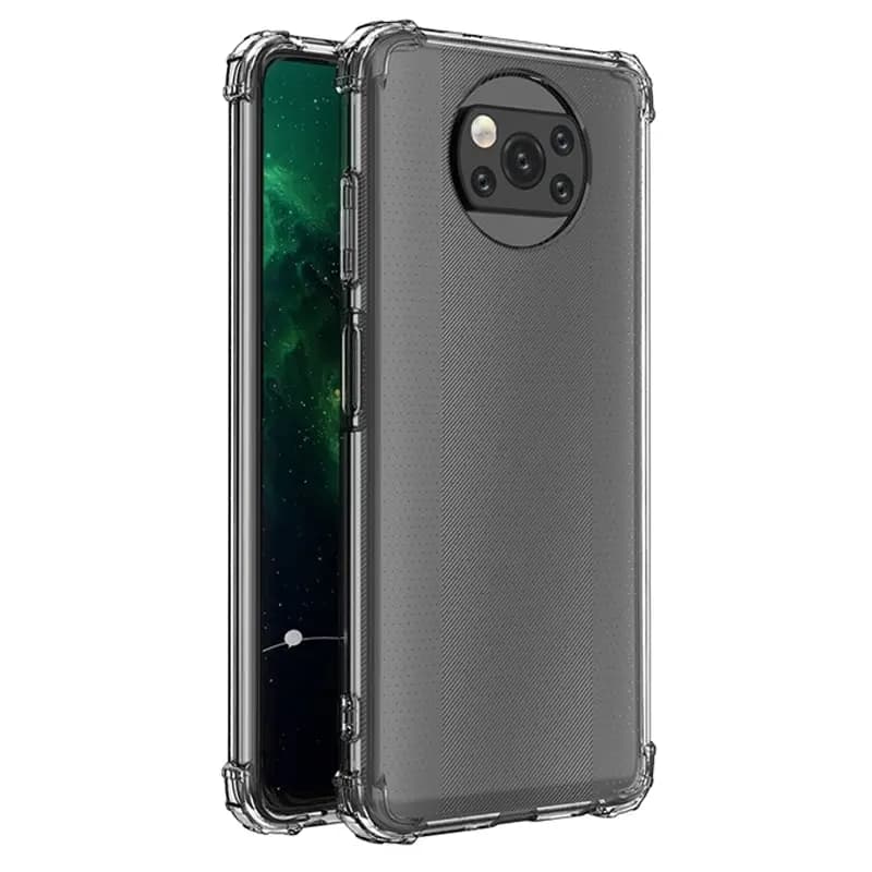 گارد موبایل Xiaomi Poco X3 مدل تمام شفاف کپسول دار