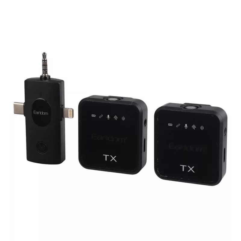 میکروفون یقه ای بی سیم ارلدام مدل ET-MC13