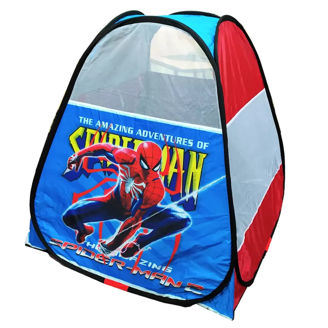 چادر بازی کودک طرح مرد عنکبوتی مدل ریلکس