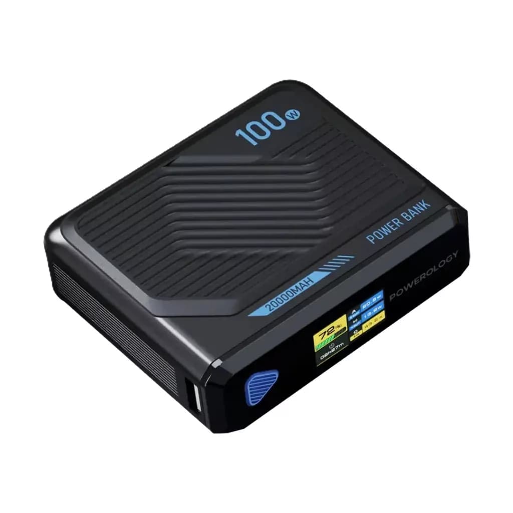 پاوربانک مگ سیف پاورولوژی مدل PPBCHA79 ظرفیت 20000 میلی‌ آمپر ساعت