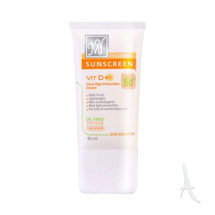 کرم ضد آفتاب رنگی D+ فارما سریز اس پی اف 50 مخصوص پوست مختلط و چرب