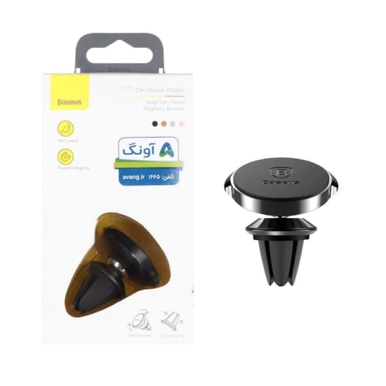 پایه نگهدارنده گوشی موبایل دریچه کولری بیسوس مدل SUER-A01