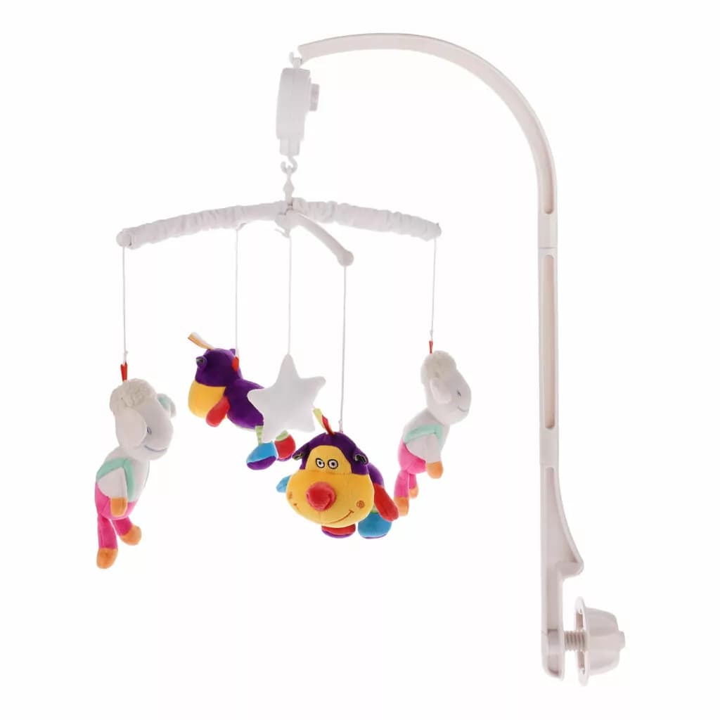 آویز تخت کودک مدل میمون و گوسفند کد 003