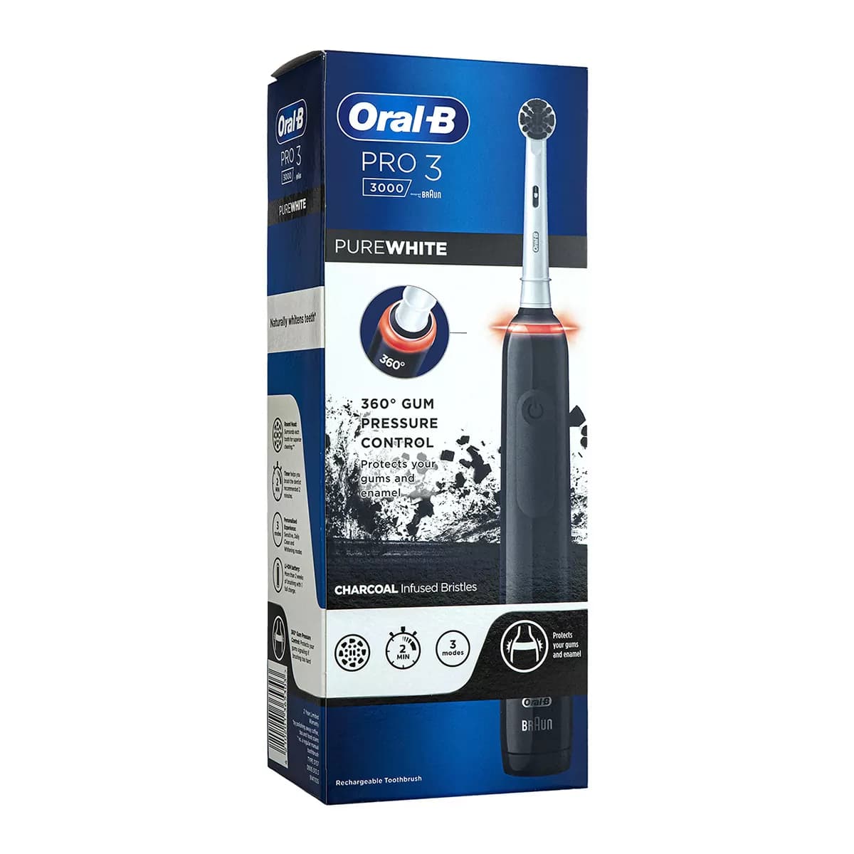 مسواک برقی اورال-بی مدل Pro 3 Pure White