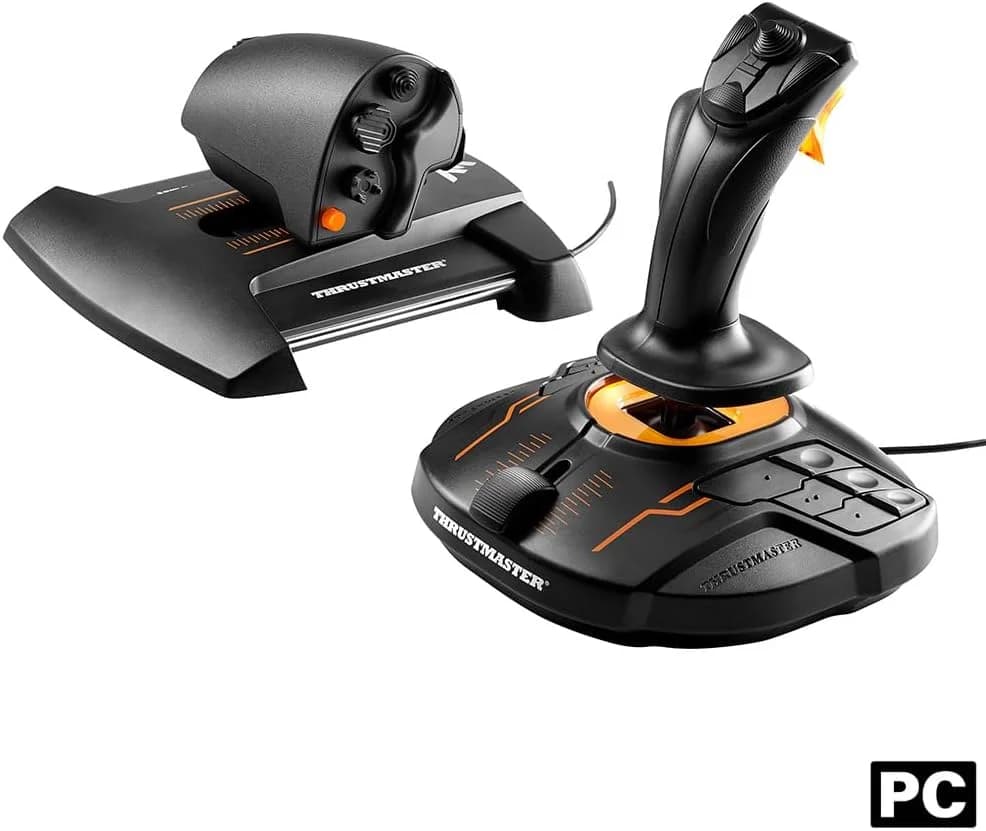 پک جوی استیک و تراتل شبیه ساز پرواز Thrustmaster T.16000M Fcs Hotas (Pc)