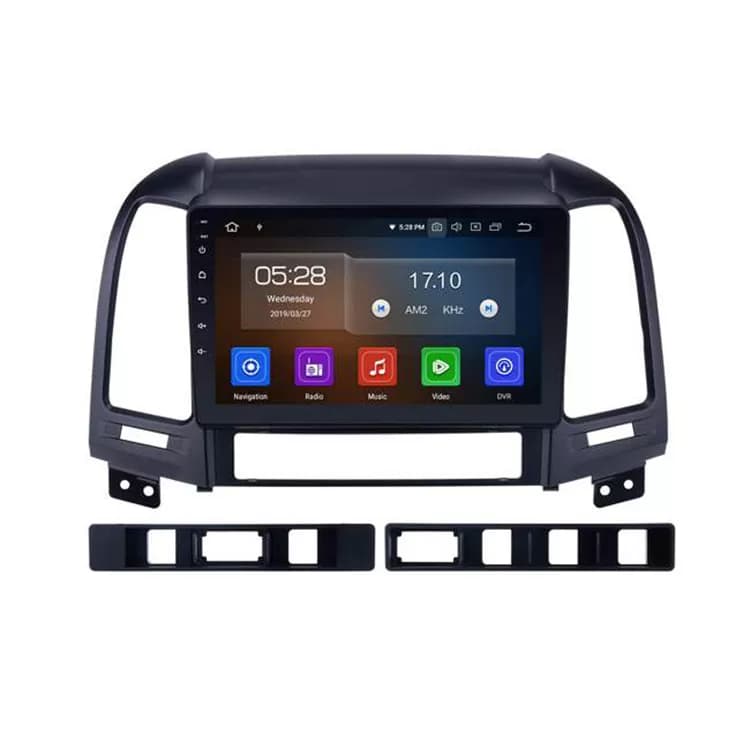 مانیتور اندروید سانتافه 2010 تهران تیونینگ مدل T.T 821 سیم کارت خور