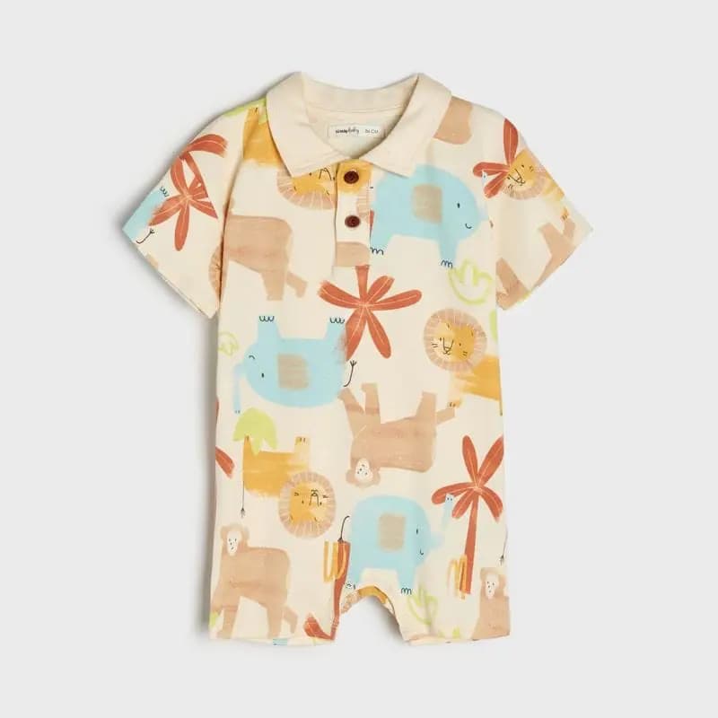 رامپر نوزادی پسرانه و دخترانه خارجی کد660