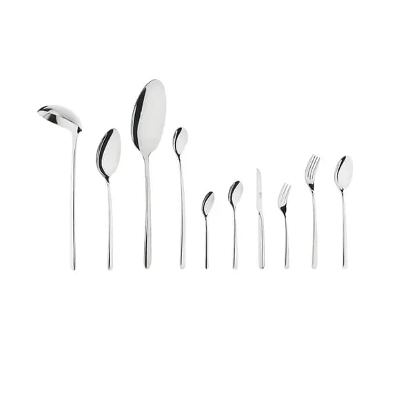 سرویس قاشق چنگال ام جی اس ۱۲ نفره ۵۸ پارچه DF005