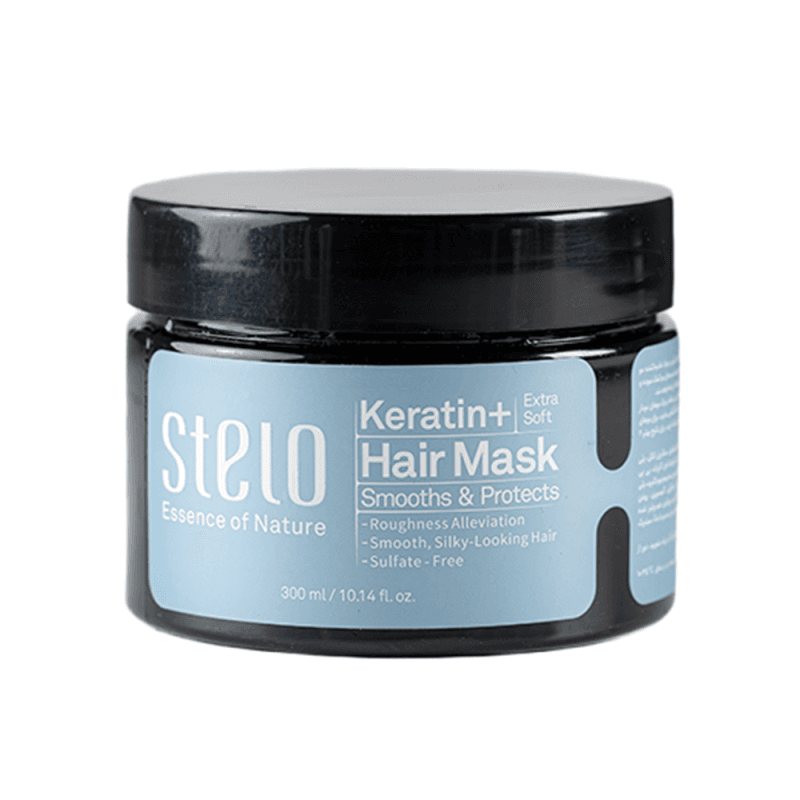 ماسک مو استلو مدل Keratin Plus کراتین پلاس حجم 300 میل