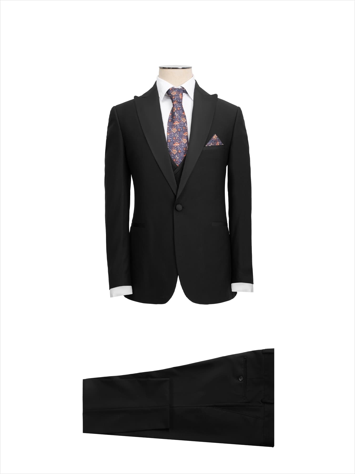 کت و شلوار ژیله مشکی دامادی،مجلسی 41