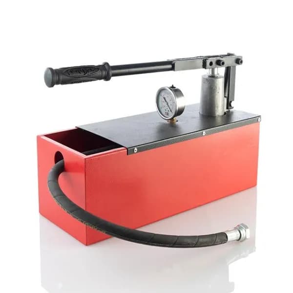 تست پمپ آب دستی 250 بار رستگار صنعت آلومینیوم مدل TPM240